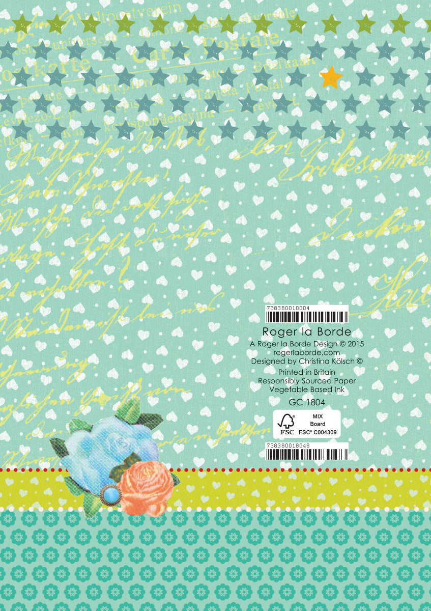 Roger la Borde Tanglewood Greeting Card featuring artwork by Christina Kolsch