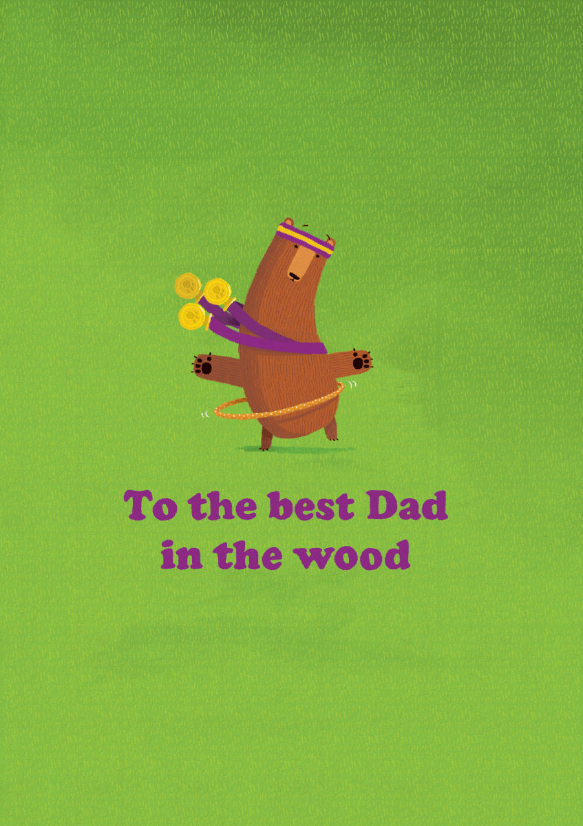 Roger la Borde Wild Things Greeting Card featuring artwork by Rob Biddulph