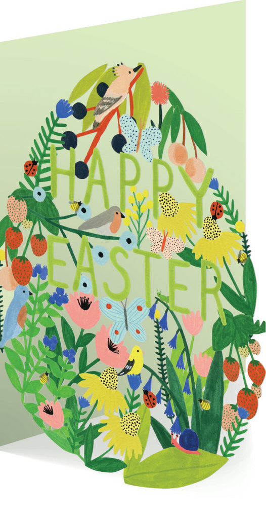 Roger la Borde Easter Lasercut Greeting Card featuring artwork by Kate Pugsley