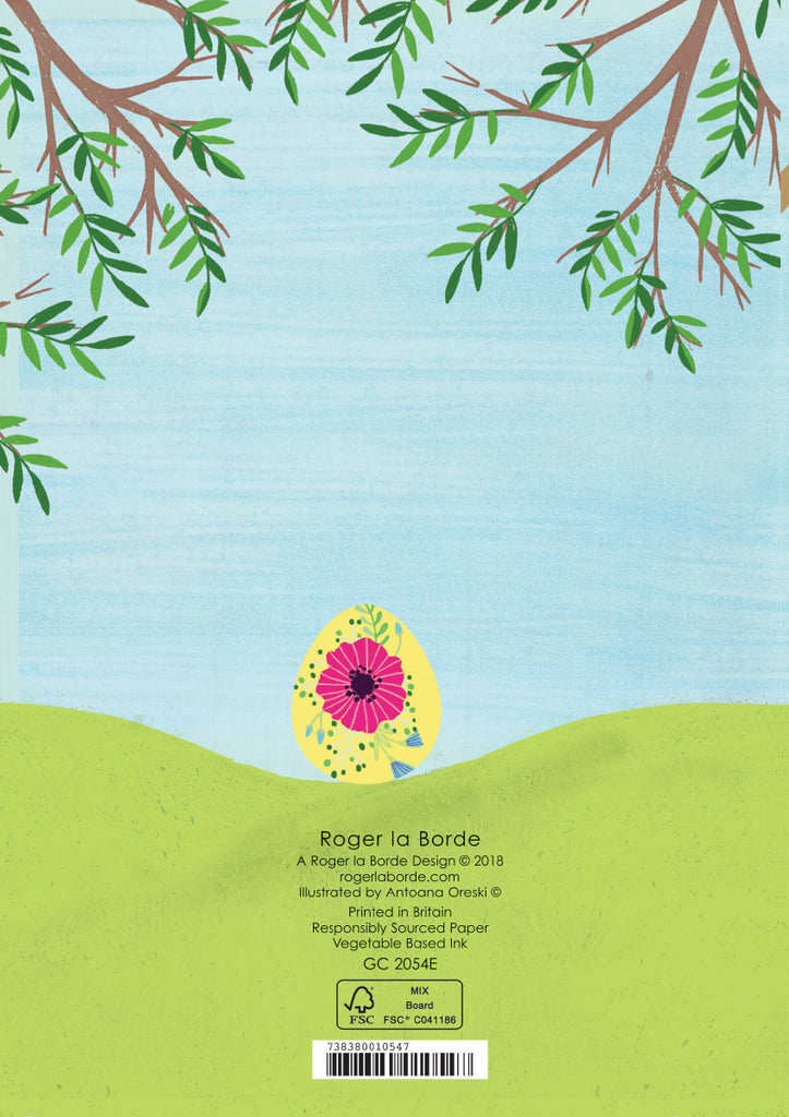 Roger la Borde Summer Forrest Greeting Card featuring artwork by Antoana Oreski