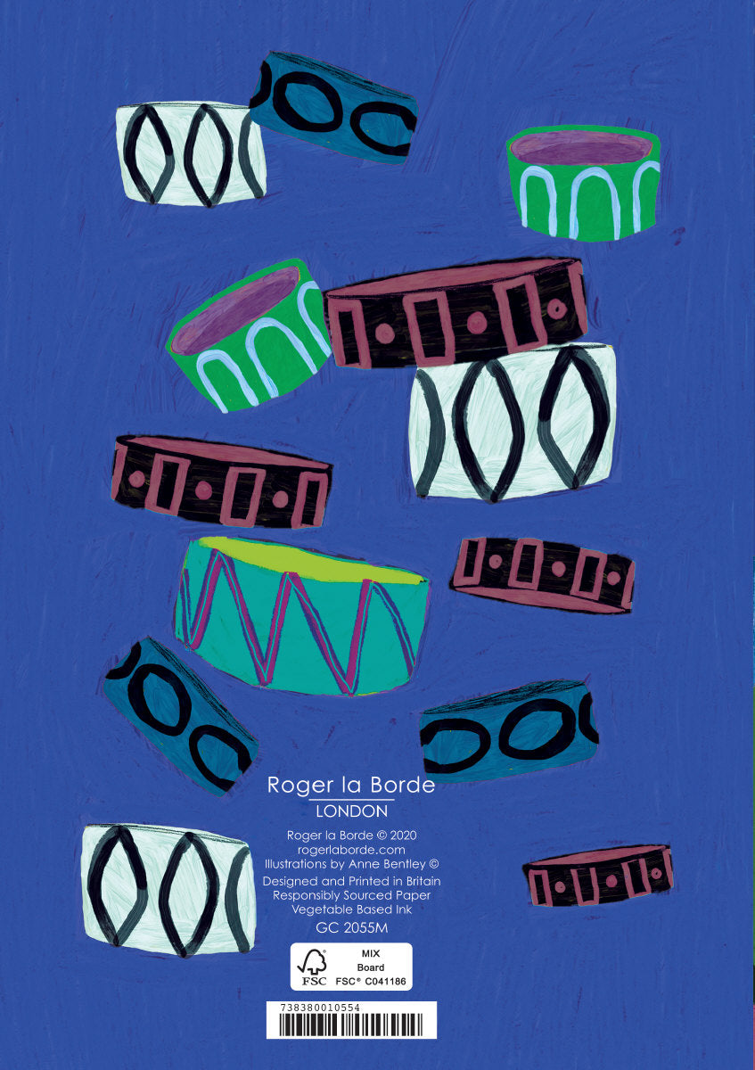 Roger la Borde Glass Menagerie Greeting Card featuring artwork by Anne Bentley