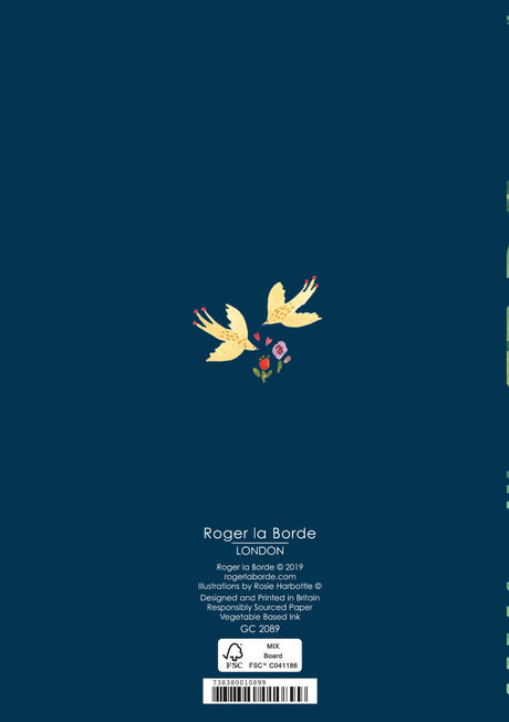 Roger la Borde Over the Rainbow Greeting Card featuring artwork by Rosie Harbottle