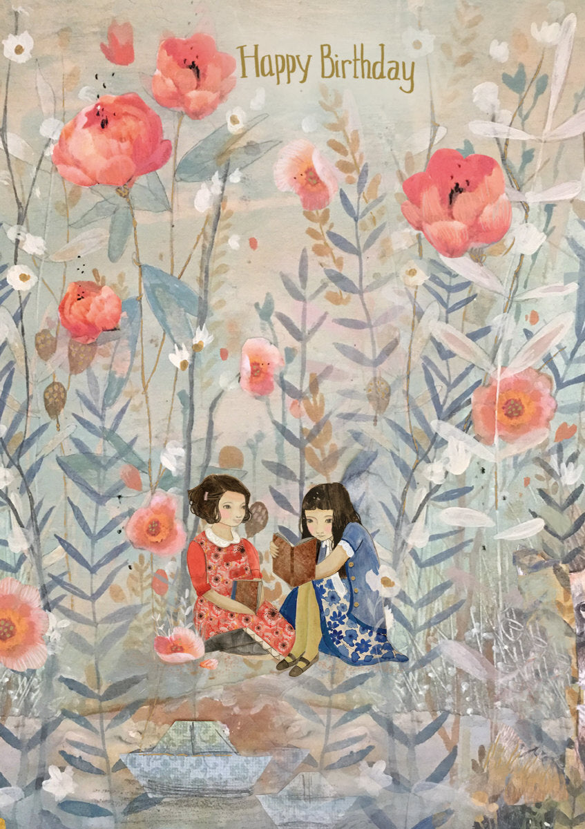 Roger la Borde Dreamland Greeting Card featuring artwork by Kendra Binney