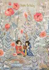 Roger la Borde Dreamland Greeting Card featuring artwork by Kendra Binney
