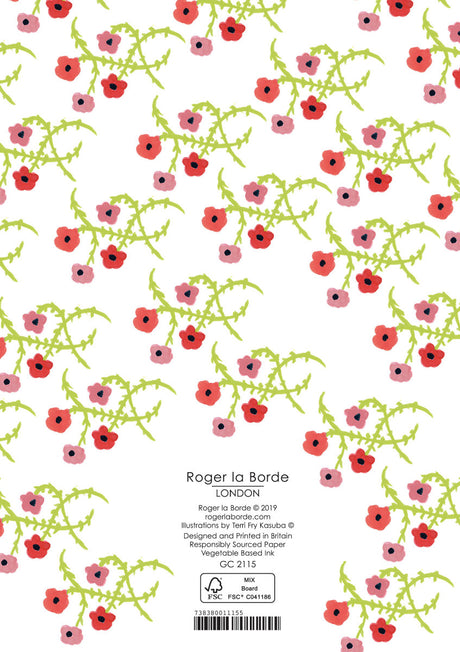 Roger la Borde Pup Talk Greeting Card featuring artwork by Terri Fry Kasuba