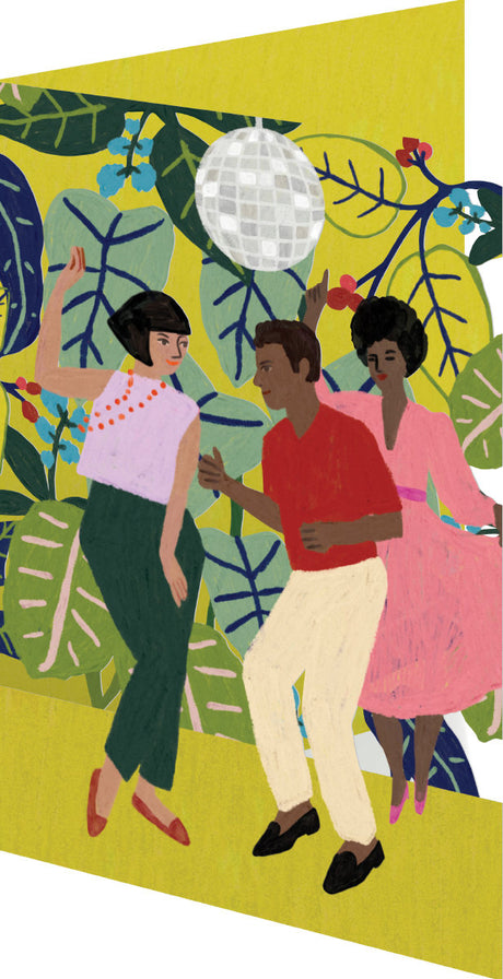 Roger la Borde Glass Menagerie Lasercut Card featuring artwork by Anne Bentley