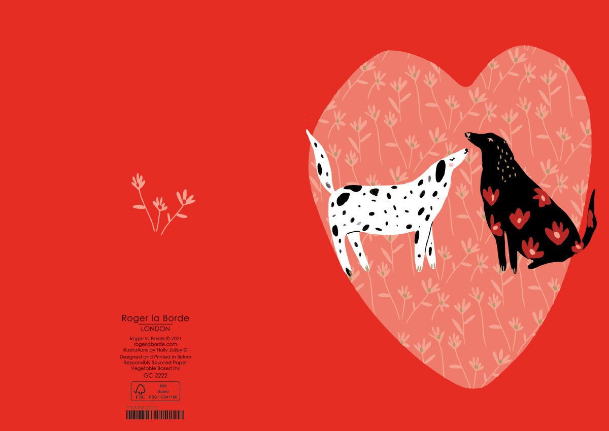 Roger la Borde Cinnamon and Ginger Greeting Card featuring artwork by Holly Jolley