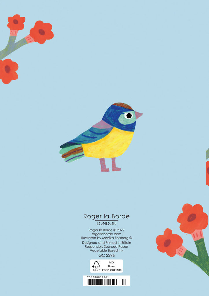 Roger la Borde Starflower Greeting Card featuring artwork by Monika Forsberg