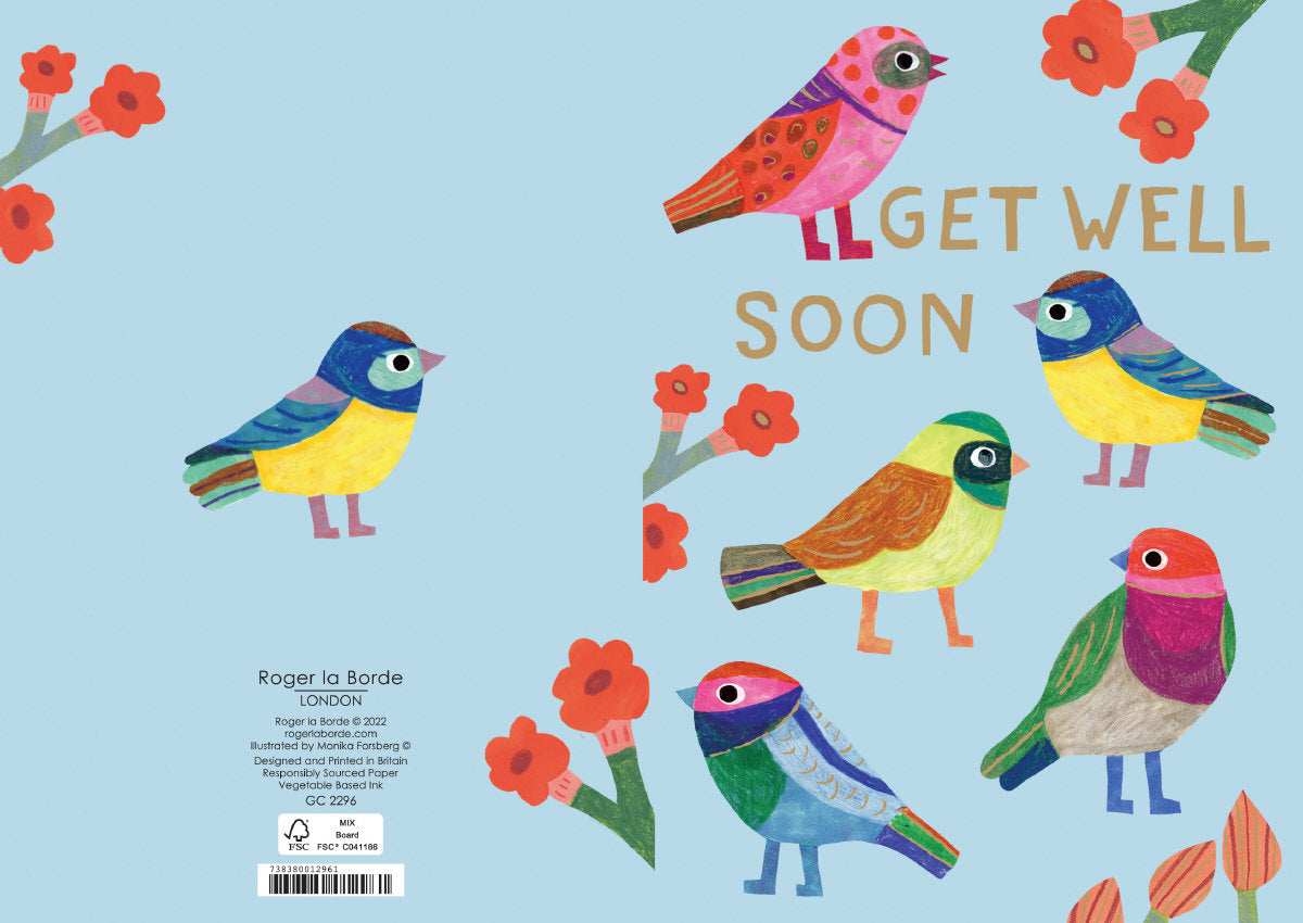 Roger la Borde Starflower Greeting Card featuring artwork by Monika Forsberg