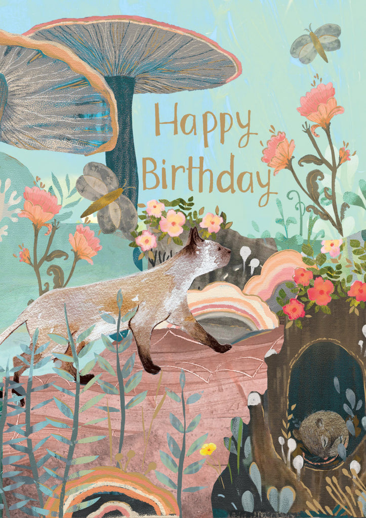 Roger la Borde Dreamland Greeting Card featuring artwork by Kendra Binney