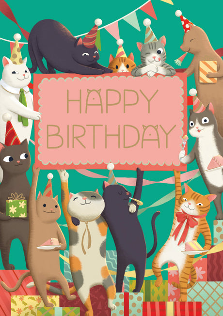 Roger la Borde Menagerie Greeting Card featuring artwork by Jennifer M Potter