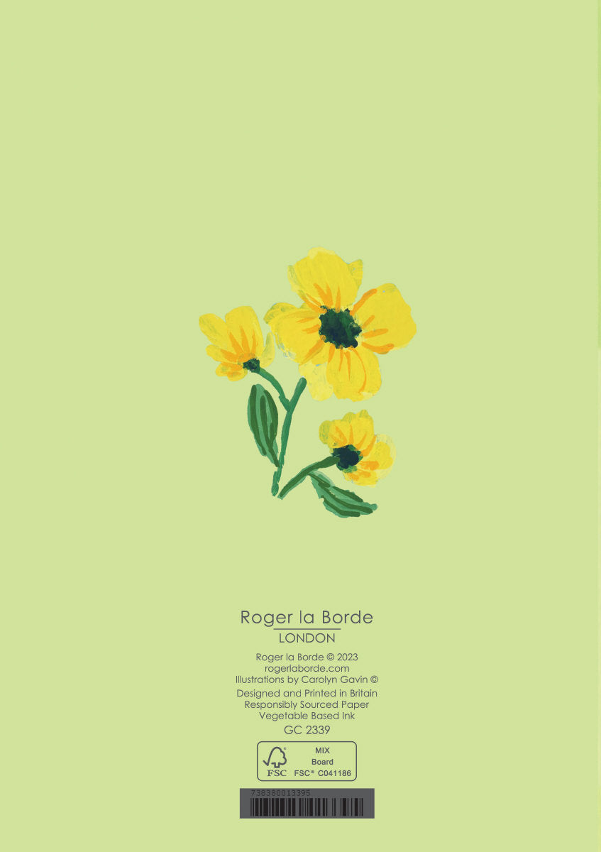 Roger la Borde Life Drawing Greeting Card featuring artwork by Carolyn Gavin
