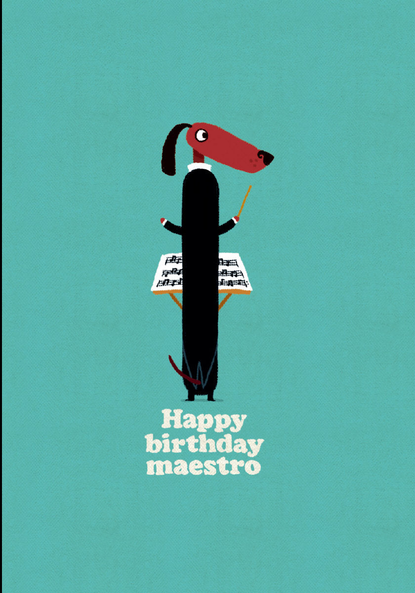 Roger la Borde Odd Dog Out Petite Card featuring artwork by Rob Biddulph