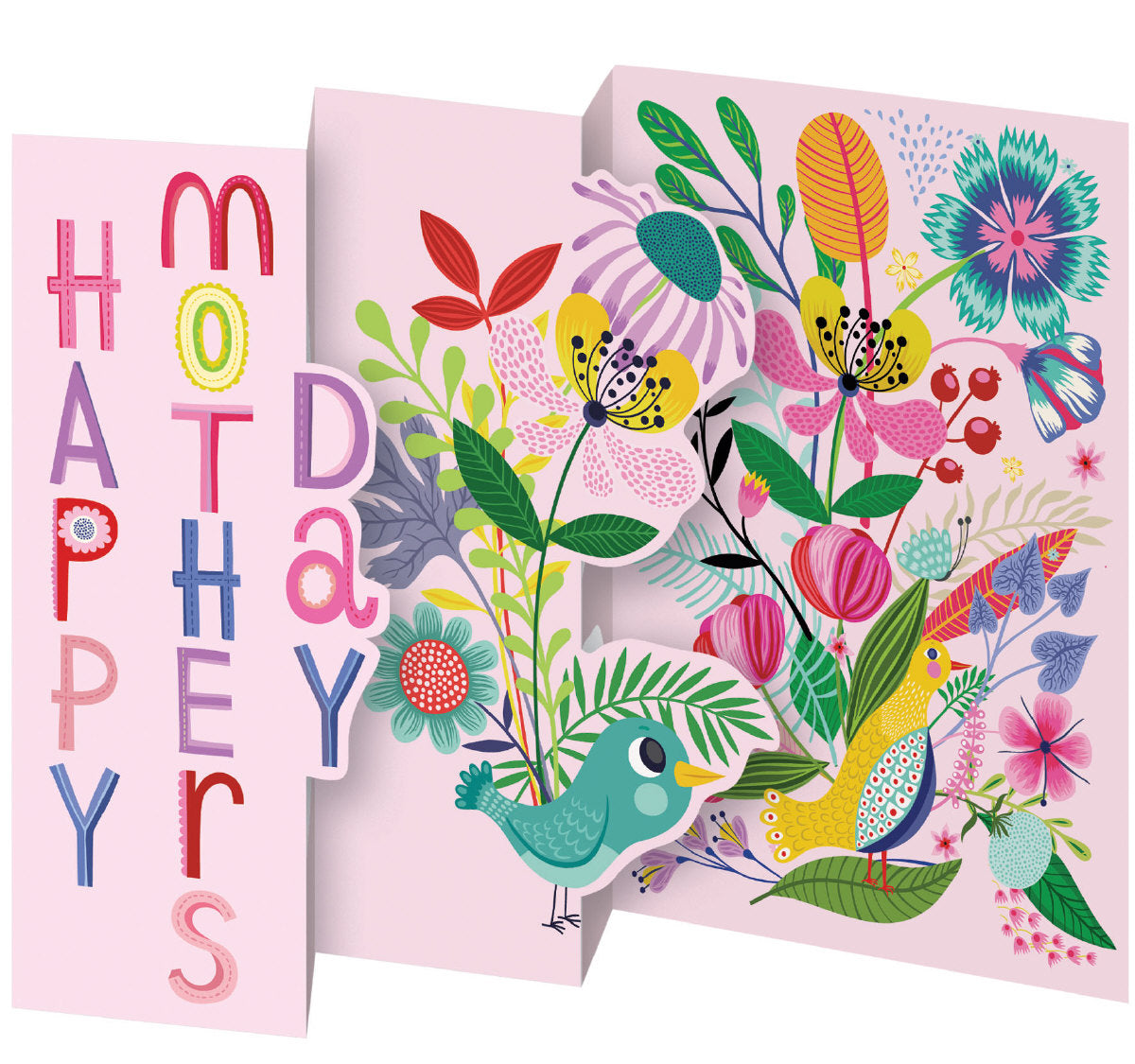 Roger la Borde Enchanted Forest Petite Lasercut Card featuring artwork by Helen Dardik