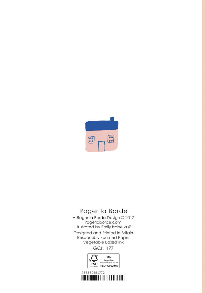Roger la Borde Little House Petite Card featuring artwork by Emily Isabella