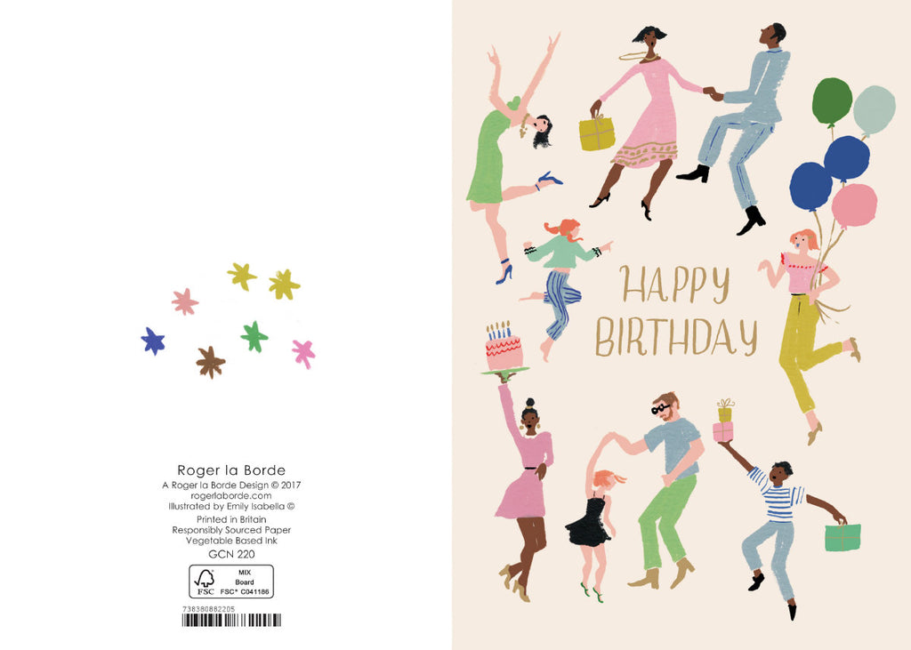 Roger la Borde Little House Petite Card featuring artwork by Emily Isabella