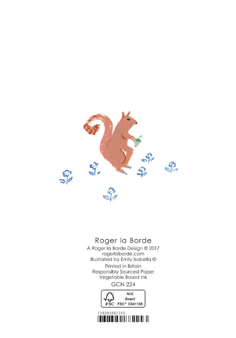 Roger la Borde Little House Petite Card featuring artwork by Emily Isabella