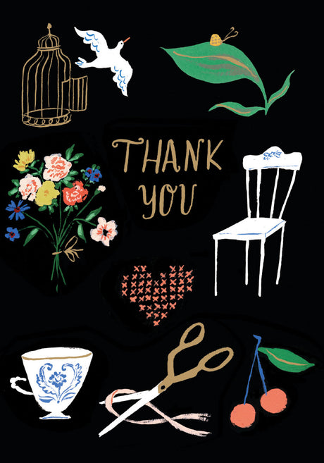 Roger la Borde Little House Petite Card featuring artwork by Emily Isabella