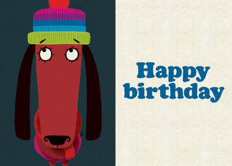 Roger la Borde Odd Dog Out Petite Card featuring artwork by Rob Biddulph
