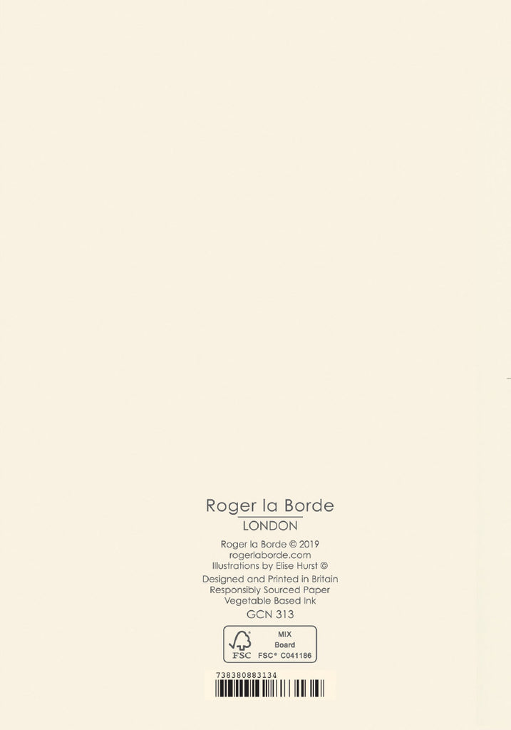 Roger la Borde Mondoodle Petite Card featuring artwork by Elise Hurst