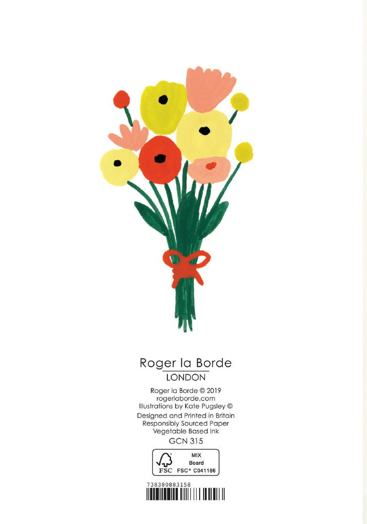 Roger la Borde Chicago School Petite Card featuring artwork by Kate Pugsley