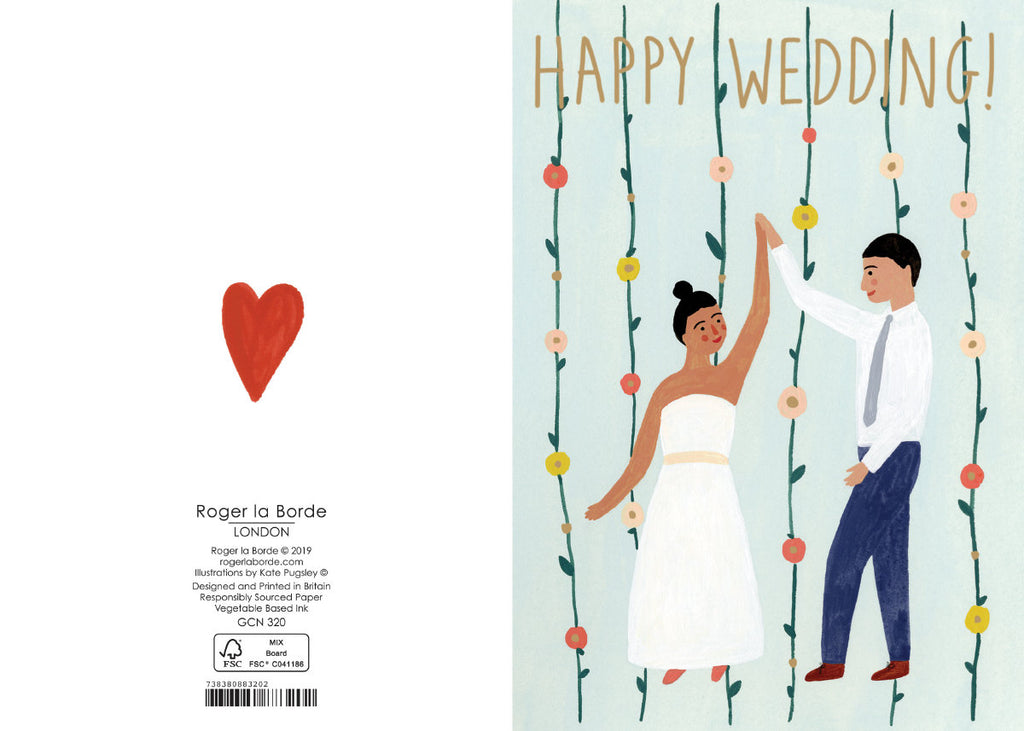 Roger la Borde Chicago School Petite Card featuring artwork by Kate Pugsley