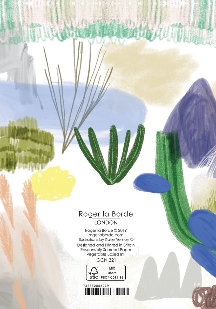 Roger la Borde Lodestar Petite Card featuring artwork by Katie Vernon
