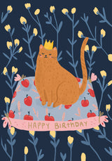 Roger la Borde Porcelain Horse Petite Card featuring artwork by Holly Jolley