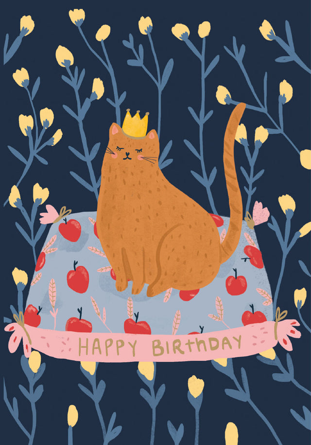 Roger la Borde Porcelain Horse Petite Card featuring artwork by Holly Jolley