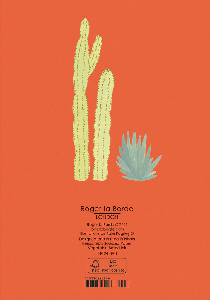 Roger la Borde Joshua Tree Petite Card featuring artwork by Kate Pugsley