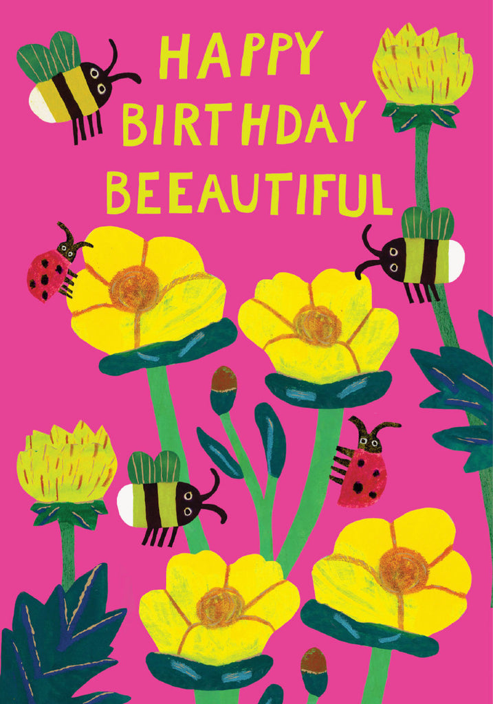Roger la Borde Honey Petite Card featuring artwork by Monika Forsberg