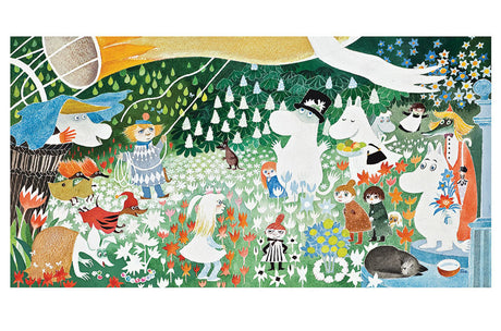 Roger la Borde Moomin Scandi Card featuring artwork by Tove Jansson