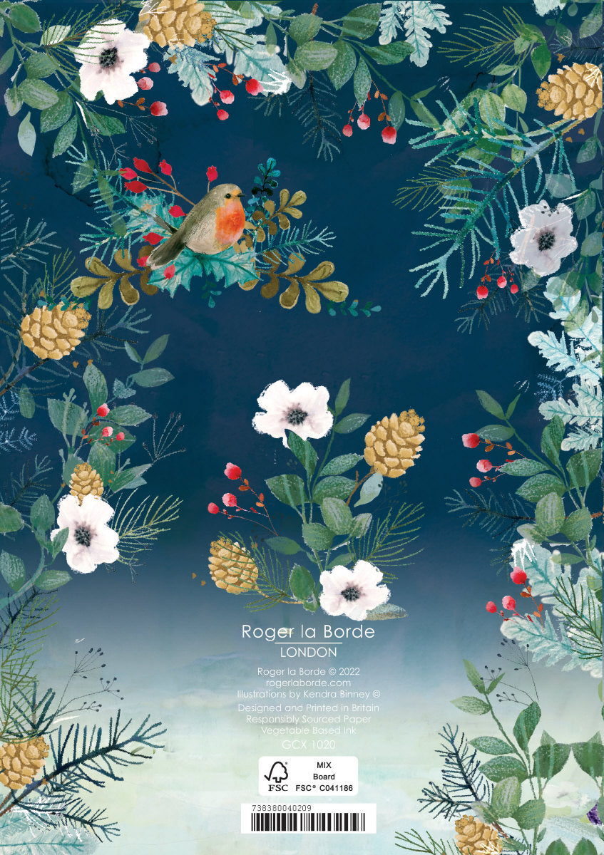 Roger la Borde Daydreamers Standard Christmas Card featuring artwork by Kendra Binney