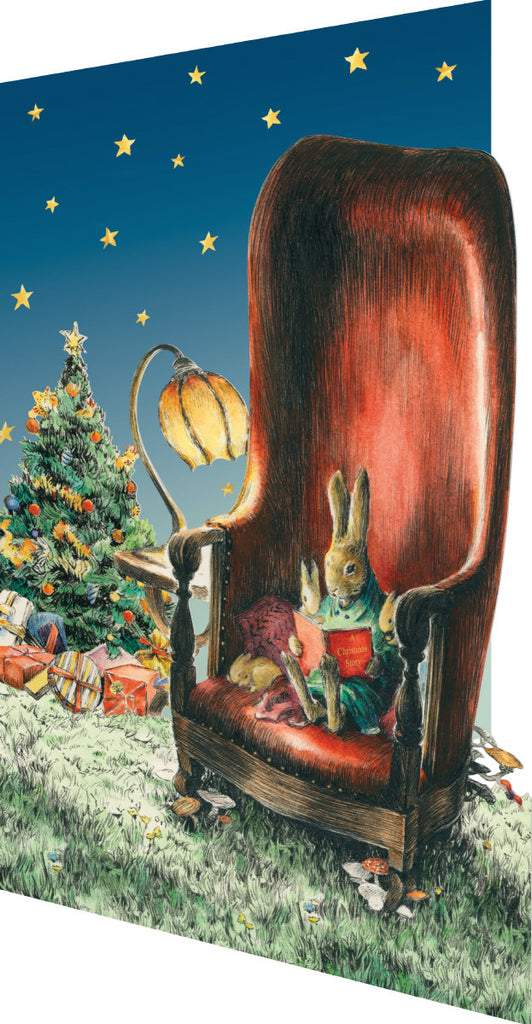 Roger la Borde Storytime Lasercut Christmas Card featuring artwork by Elise Hurst