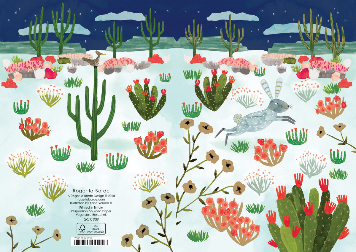 Roger la Borde Lodestar Greeting Card featuring artwork by Katie Vernon