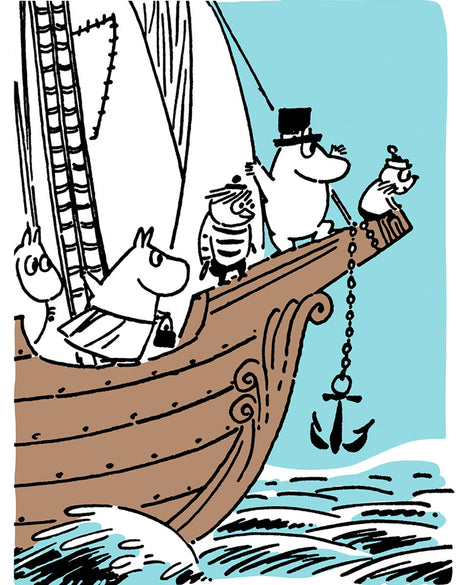 Roger la Borde Moomin Moomin Letterpress Cards featuring artwork by Tove Jansson
