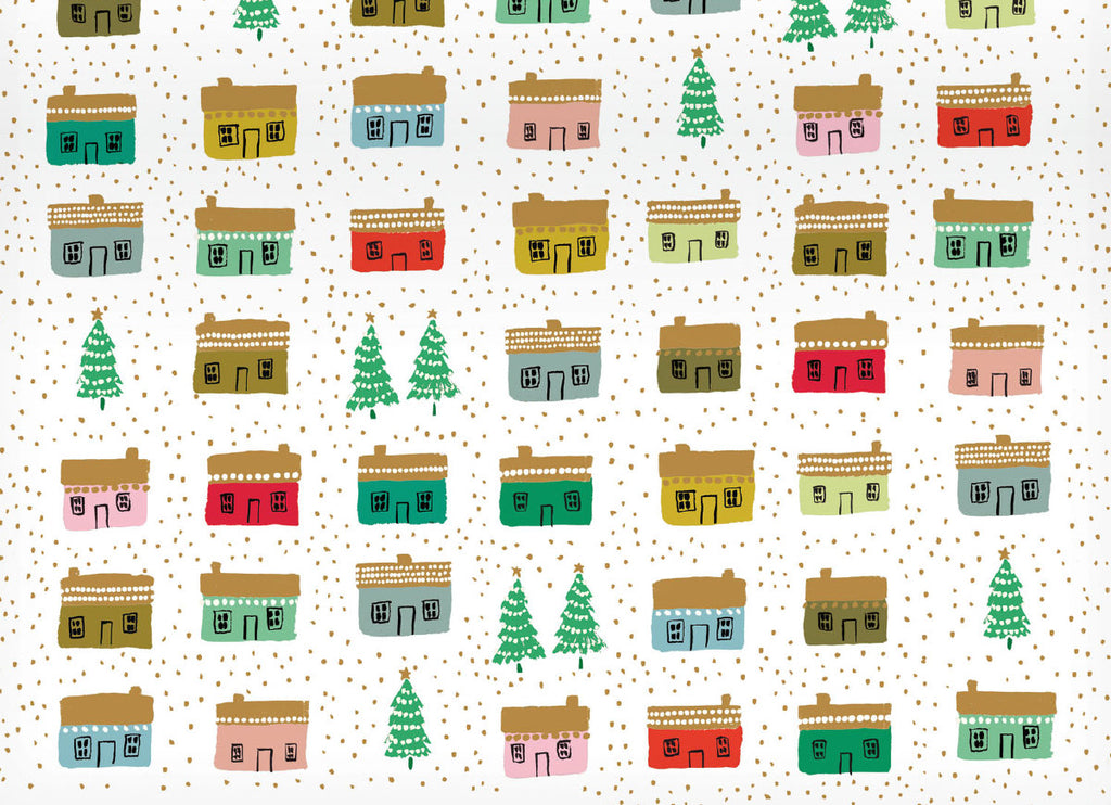 Roger la Borde Little House Reversible Wrap featuring artwork by Emily Isabella
