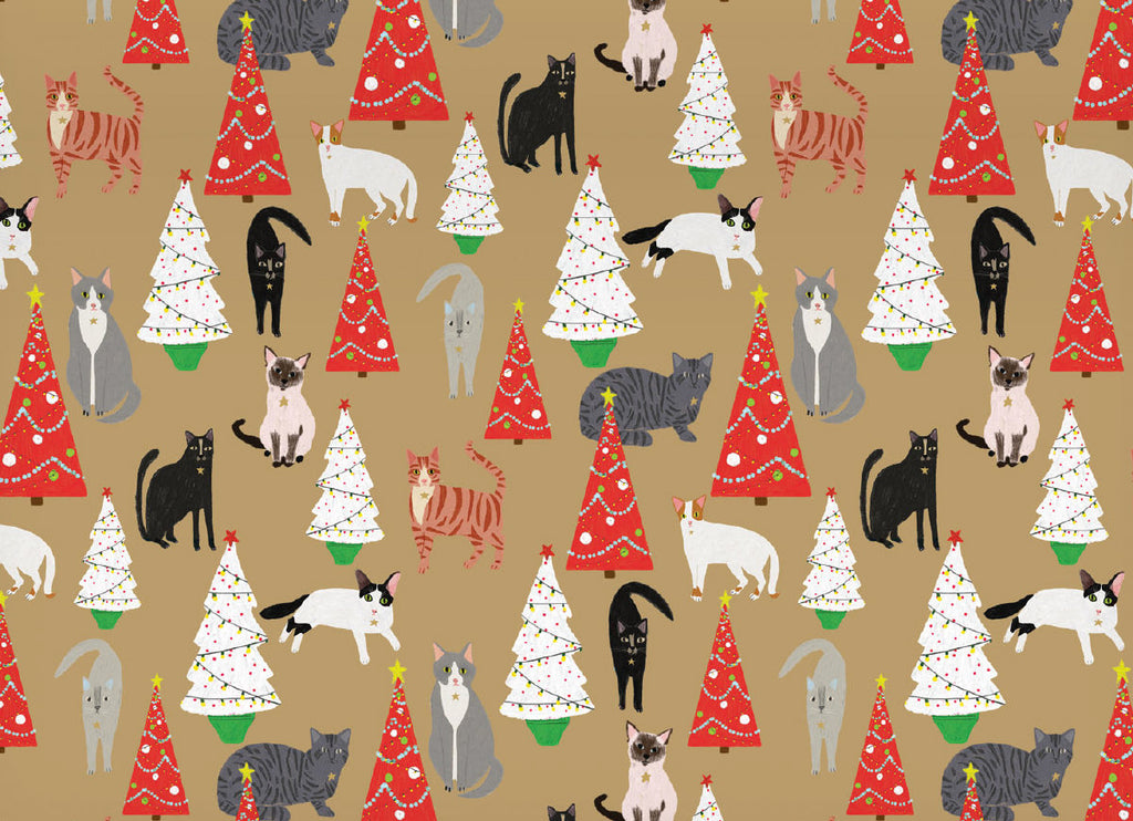 Roger la Borde Cat and Dog Palais Reversible Wrap featuring artwork by Anne Bentley