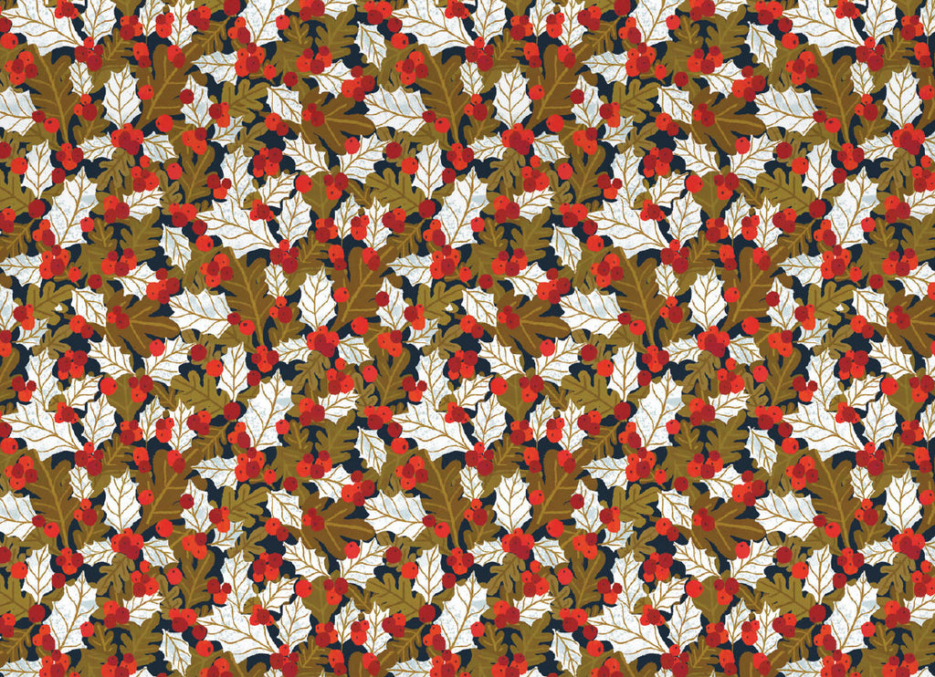 Roger la Borde Frosty Forest Reversible Wrap featuring artwork by Antoana Oreski