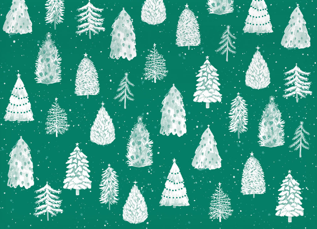 Roger la Borde Wild Winter Forest Reversible Wrap featuring artwork by Katie Vernon