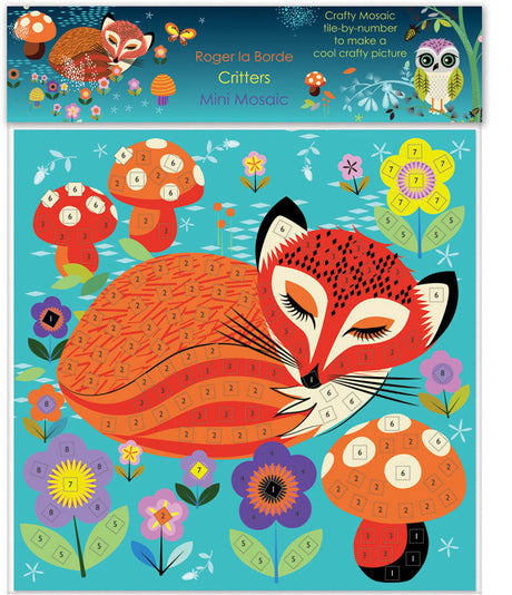 Roger la Borde Critters Mosaic featuring artwork by Roger la Borde