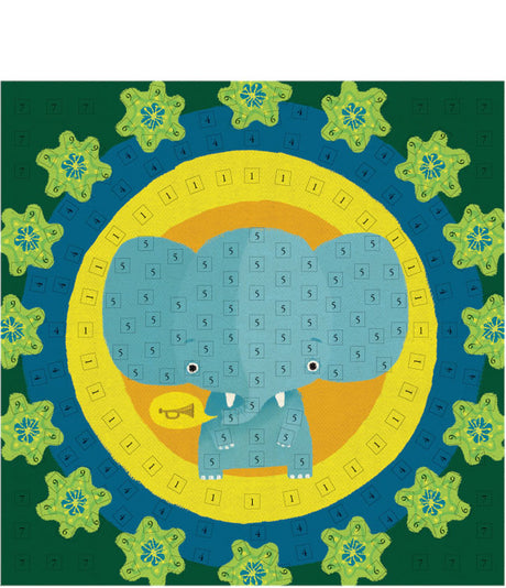 Roger la Borde Wild Animals Mosaic featuring artwork by Rob Biddulph