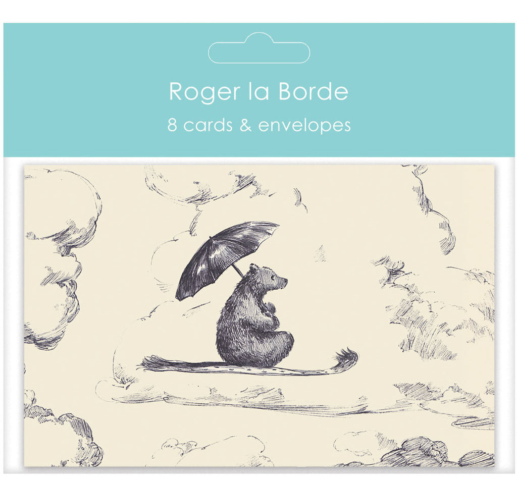 Roger la Borde Mondoodle Notecard featuring artwork by Elise Hurst