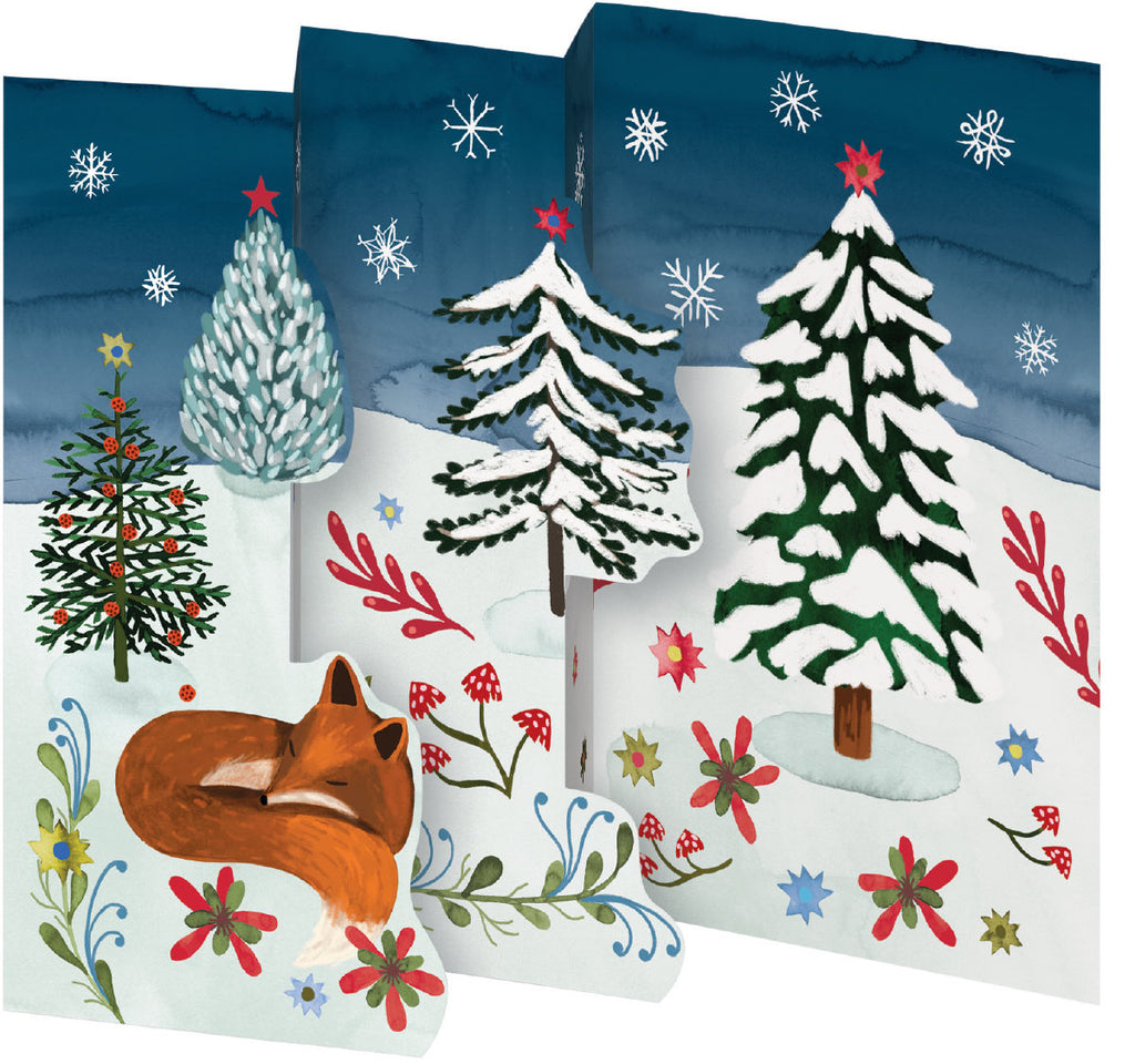Roger la Borde Lodestar Trifold Notecard featuring artwork by Katie Vernon