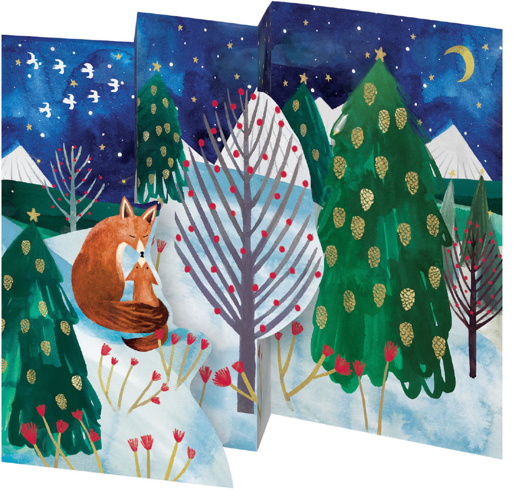 Roger la Borde Lodestar Trifold Notecard featuring artwork by Katie Vernon
