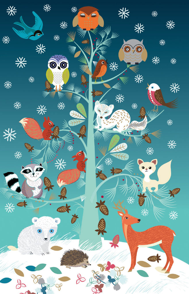 Roger la Borde Critters Charity Notecard featuring artwork by Roger la Borde