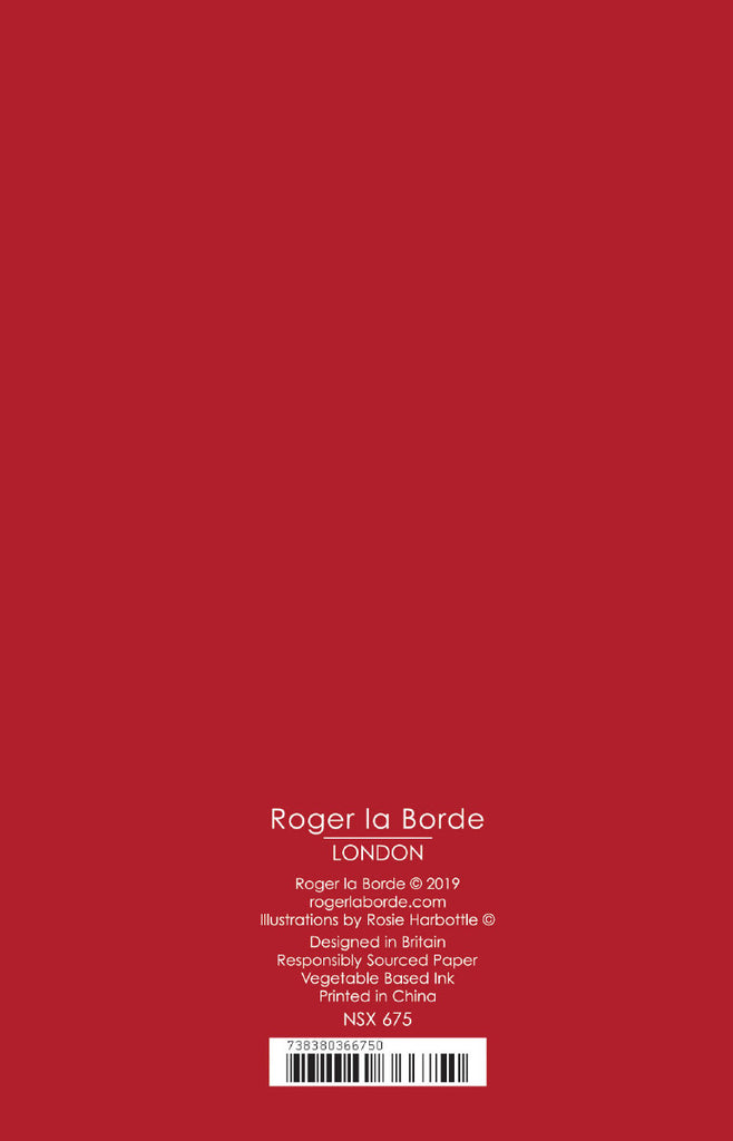 Roger la Borde Over the Rainbow Notecard featuring artwork by Rosie Harbottle