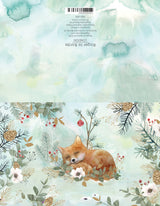 Roger la Borde Christmas Tree Notecard featuring artwork by Kendra Binney