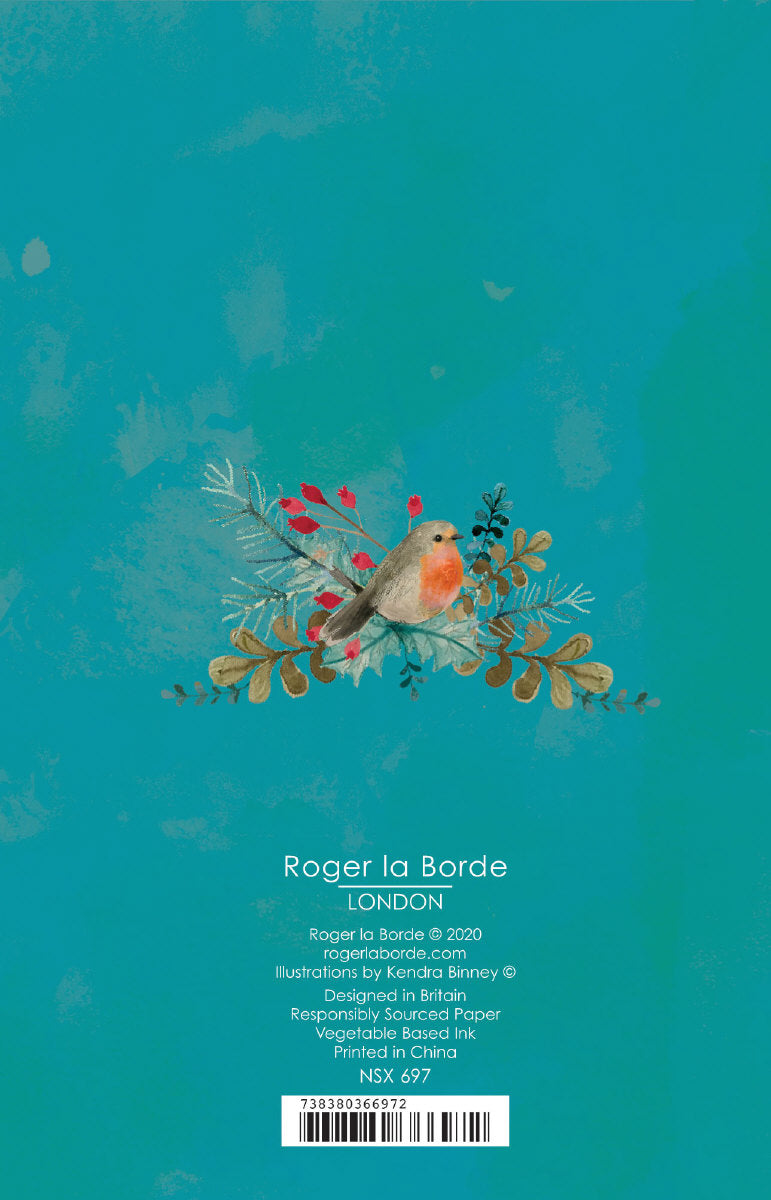 Roger la Borde Christmas Tree Notecard featuring artwork by Kendra Binney