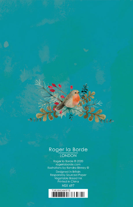 Roger la Borde Christmas Tree Notecard featuring artwork by Kendra Binney